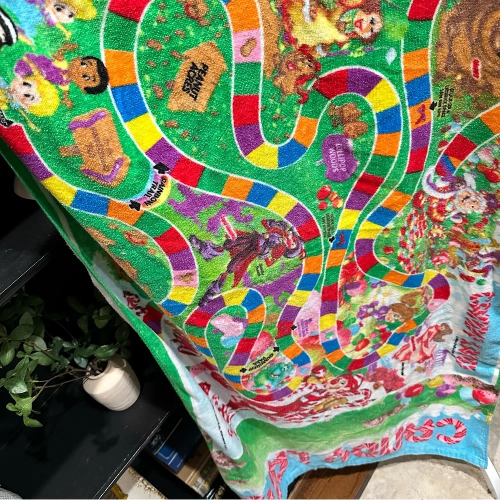 Vintage Candy Land Towel Poncho – 2008 Hasbro x Jay Franco & Sons